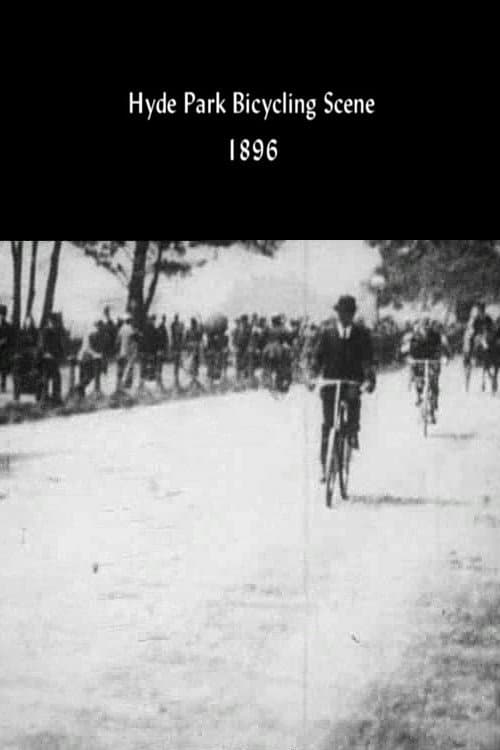 Poster for Hyde Park Bicycling Scene
