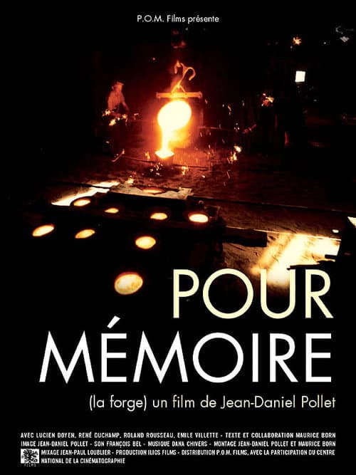 Poster for Pour mémoire