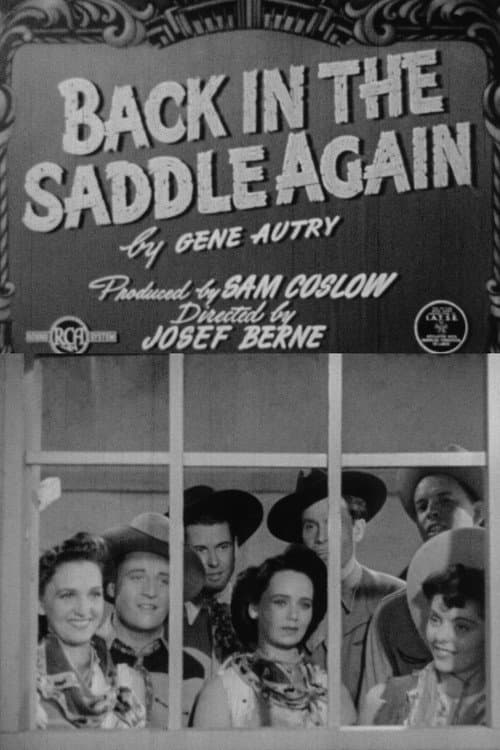 Poster for Back in the Saddle Again
