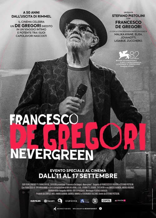 Poster for Francesco de Gregori - Nevergreen
