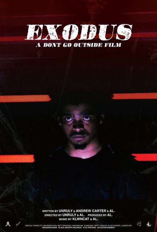 Poster for Exodus: A Don't Go Outside Film