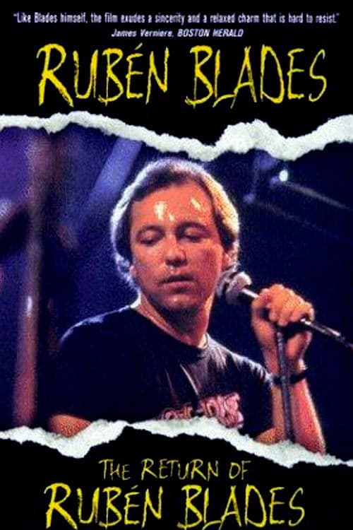 Poster for The Return of Rubén Blades