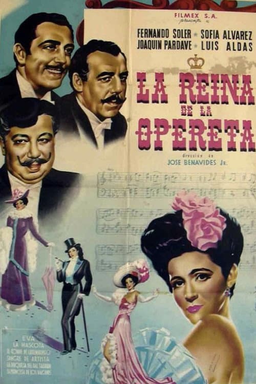 Poster for La reina de la opereta
