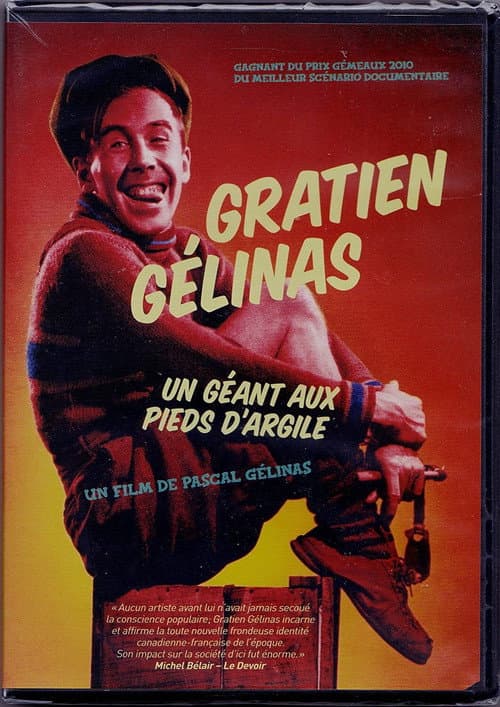 Poster for Gratien Gélinas - Un géant aux pieds d'argile