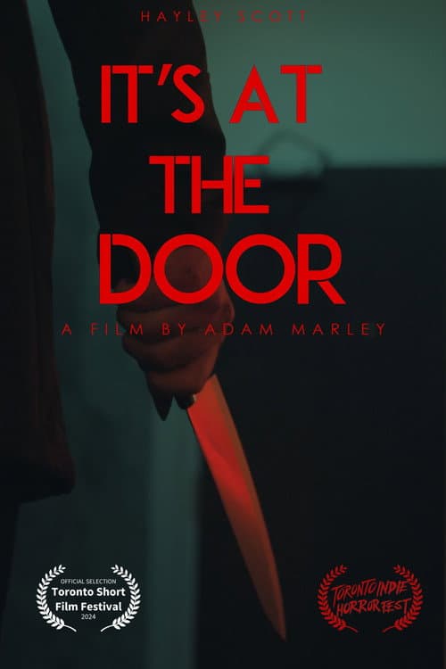 Poster for It's at the Door