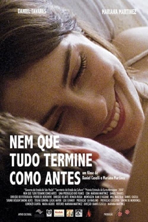 Poster for Nem Que Tudo Termine Como Antes