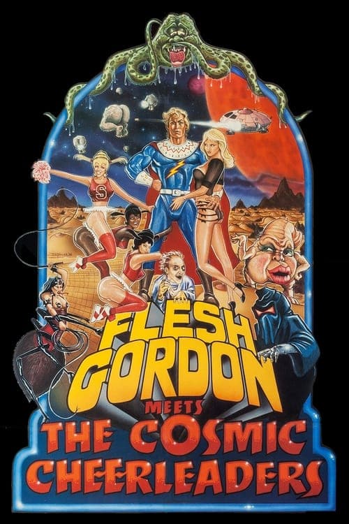 Poster for Flesh Gordon Meets the Cosmic Cheerleaders