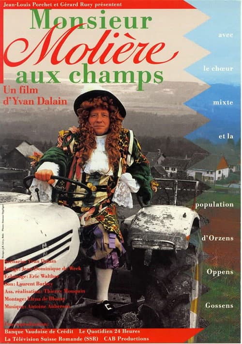 Poster for Monsieur Molière aux champs