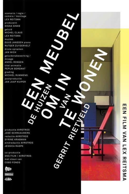 Poster for Rietveld Houses: A piece of furniture to live in