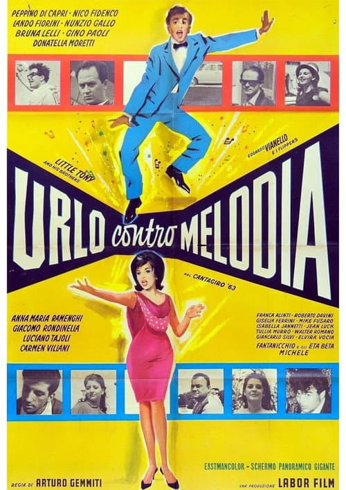 Постер до фільму «Urlo contro melodia nel Cantagiro 1963»