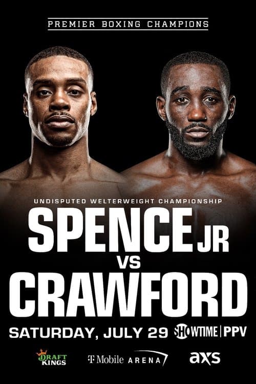 Poster for Errol Spence Jr. vs. Terence Crawford