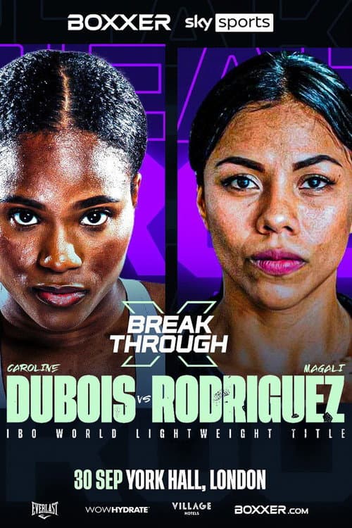 Poster for Caroline Dubois vs. Magali Rodriguez
