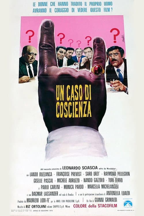 Poster for Un caso di coscienza