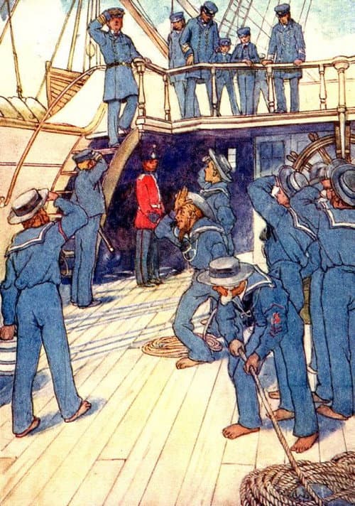 Poster for H.M.S. Pinafore