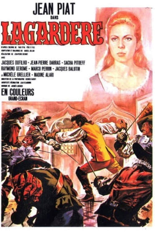Poster for Les Aventures de Lagardère