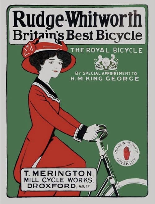 Poster for Rudge-Whitworth – Britain’s Best Bicycle