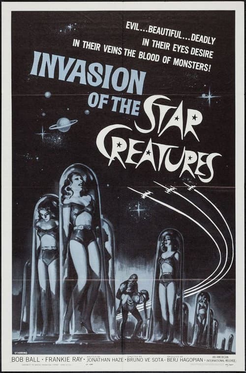 Poster for Invasion of the Star Creatures