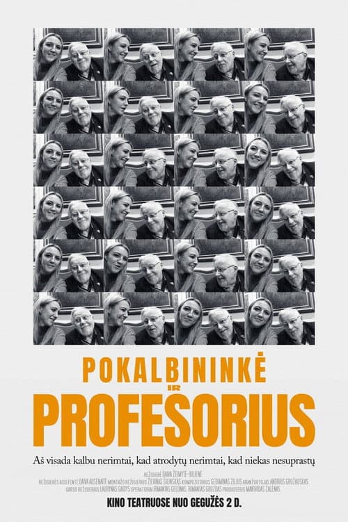 Poster for Pokalbininkė ir profesorius