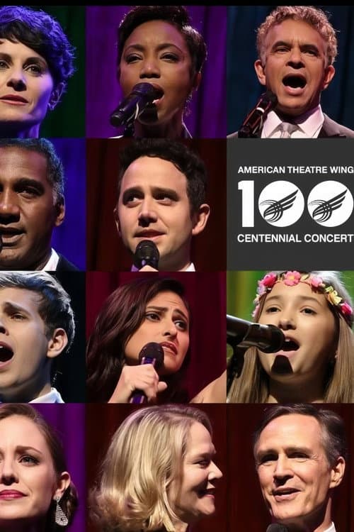 Poster for American Theatre Wing Centennial Concert