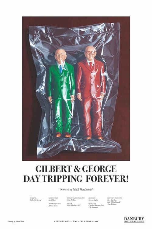 Poster for Gilbert & George Daytripping Forever!