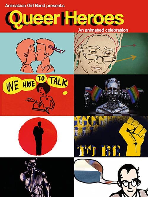 Poster for Queer Heroes