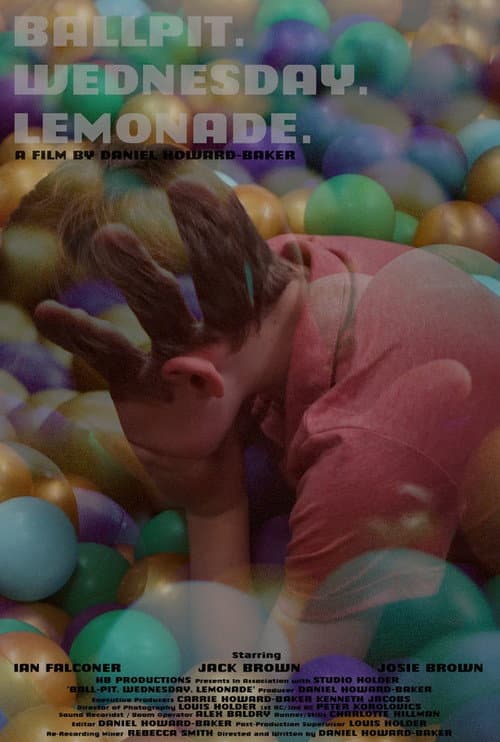 Poster for Ball-Pit. Wednesday. Lemonade.