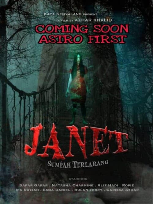 Poster for Janet: Sumpah Terlarang