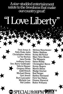 Poster for I Love Liberty