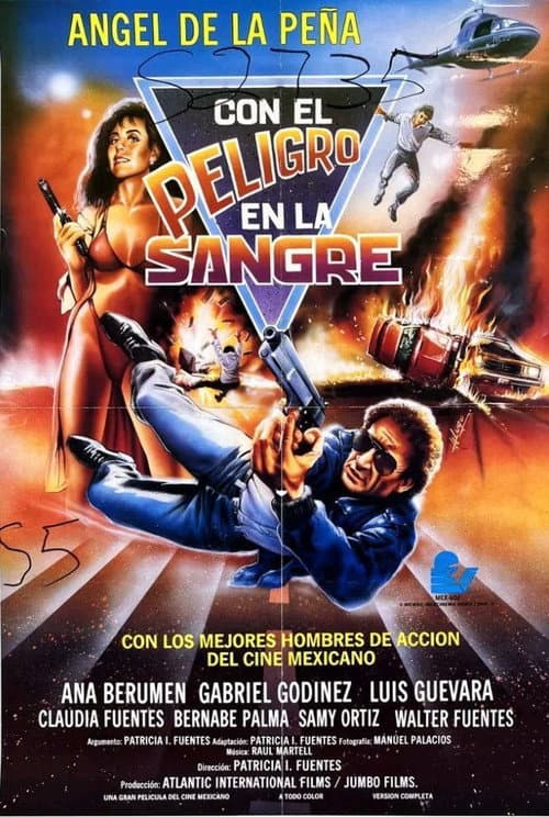 Poster for Con el peligro en la sangre
