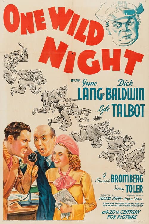 Постер до фільму «One Wild Night»
