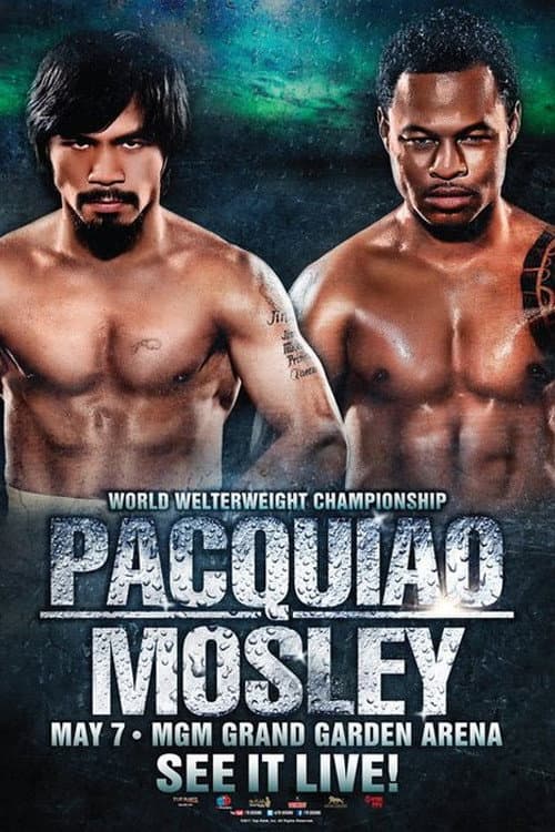 Poster for Manny Pacquiao vs. Shane Mosley