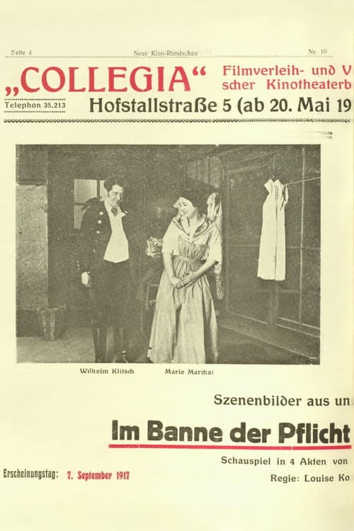 Poster for Im Banne der Pflicht