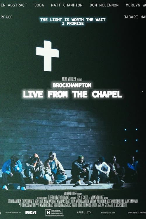 Poster for BROCKHAMPTON Live from The Chapel