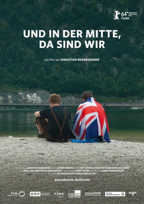 Poster for And There We Are, in the Middle