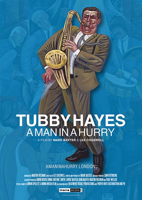 Poster for Tubby Hayes: A Man in a Hurry
