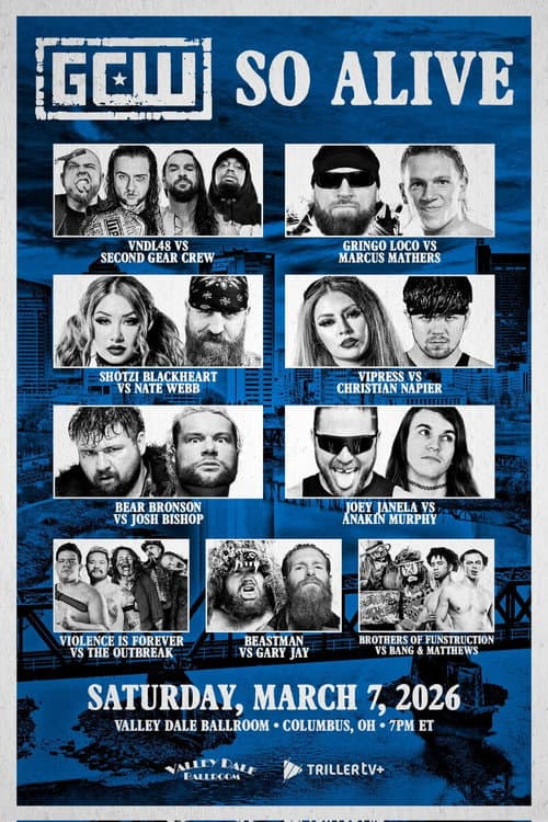 Poster for GCW So Alive 2026