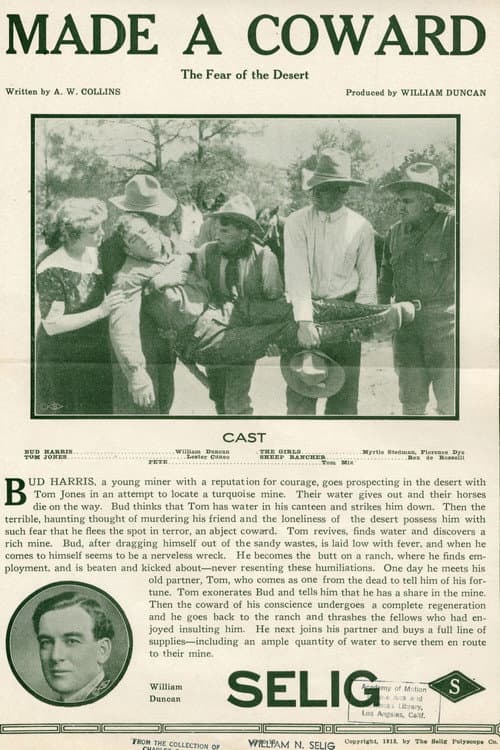 Poster for Made a Coward