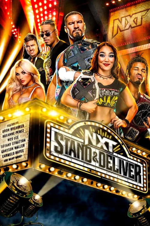 Poster for WWE NXT Stand & Deliver 2023