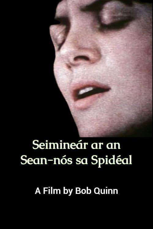 Poster for Sean-nós seminar An Spidéal