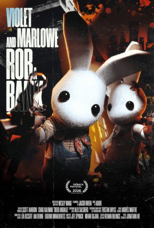 Poster for Violet and Marlowe Rob a Bank