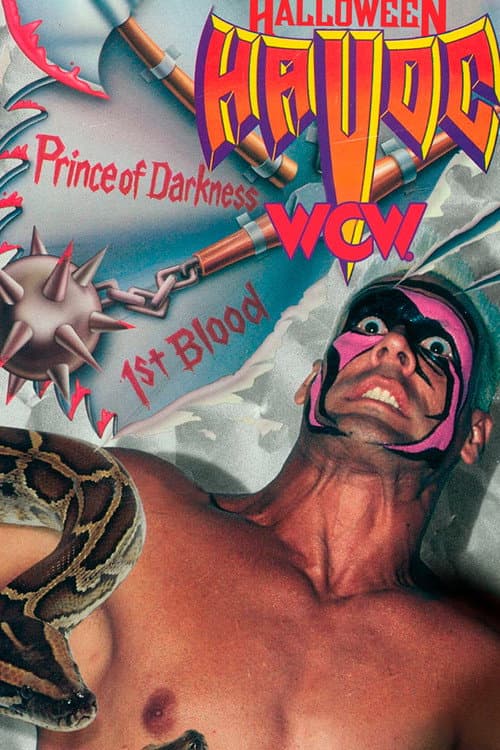 Poster for WCW Halloween Havoc 1992