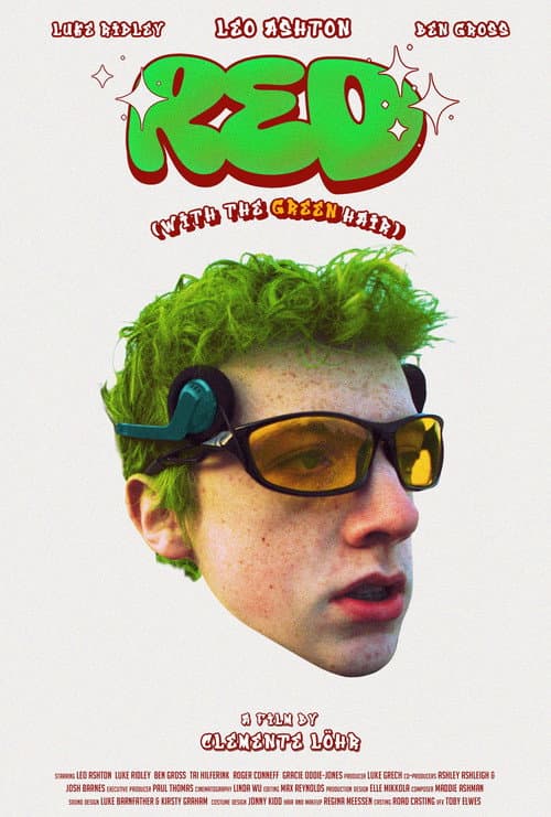 Poster for RED (with the green hair)