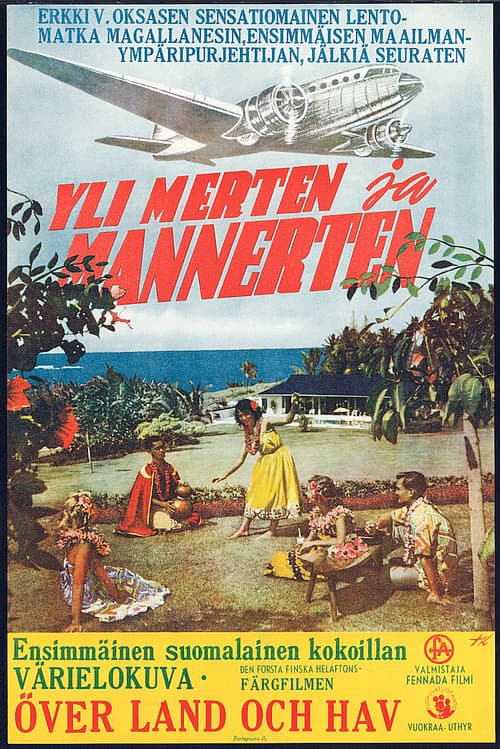 Poster for Over Land and Sea