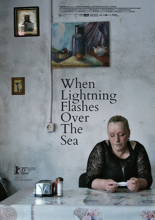 Poster for When Lightning Flashes Over the Sea