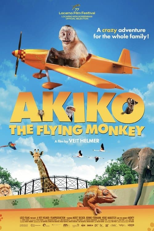 Poster for Akiko, the Flying Monkey