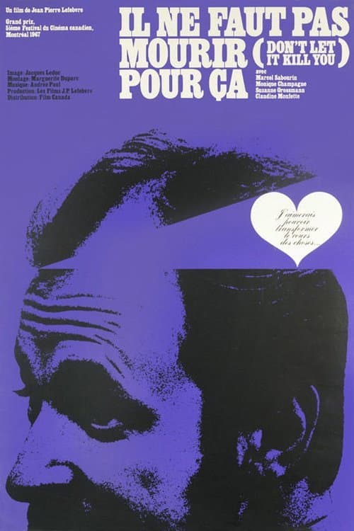 Poster for Don't Let It Kill You