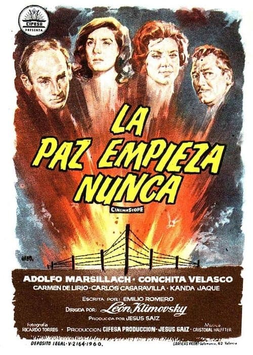 Poster for La paz empieza nunca