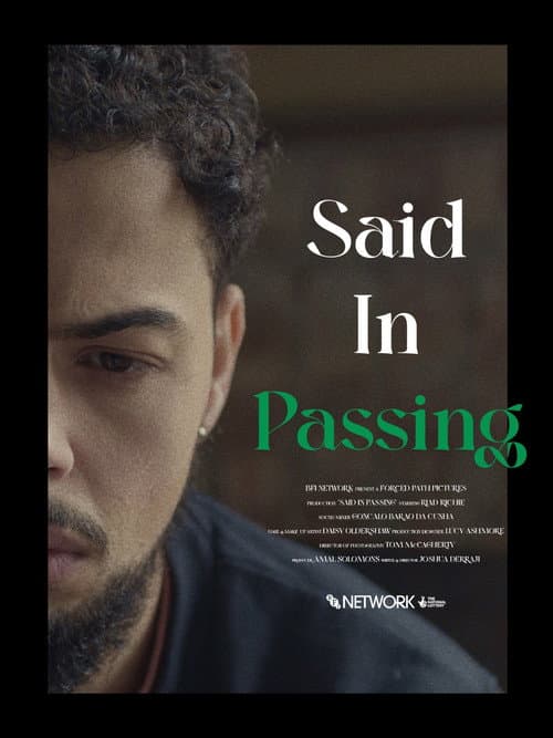 Poster for Said In Passing