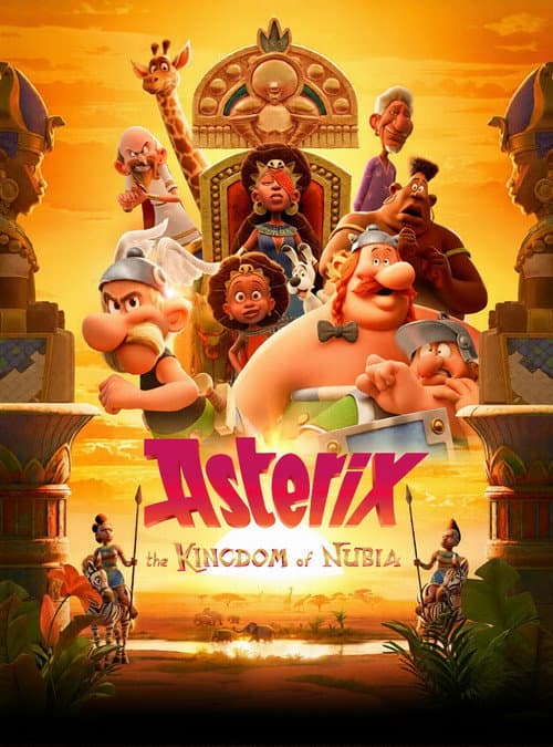 Poster for Asterix: The Kingdom of Nubia
