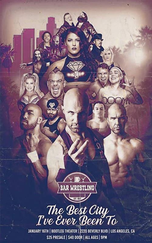 Poster for Bar Wrestling 28: The Best City I've Ever Been To